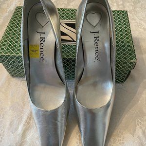 J Renee Silver Shoes